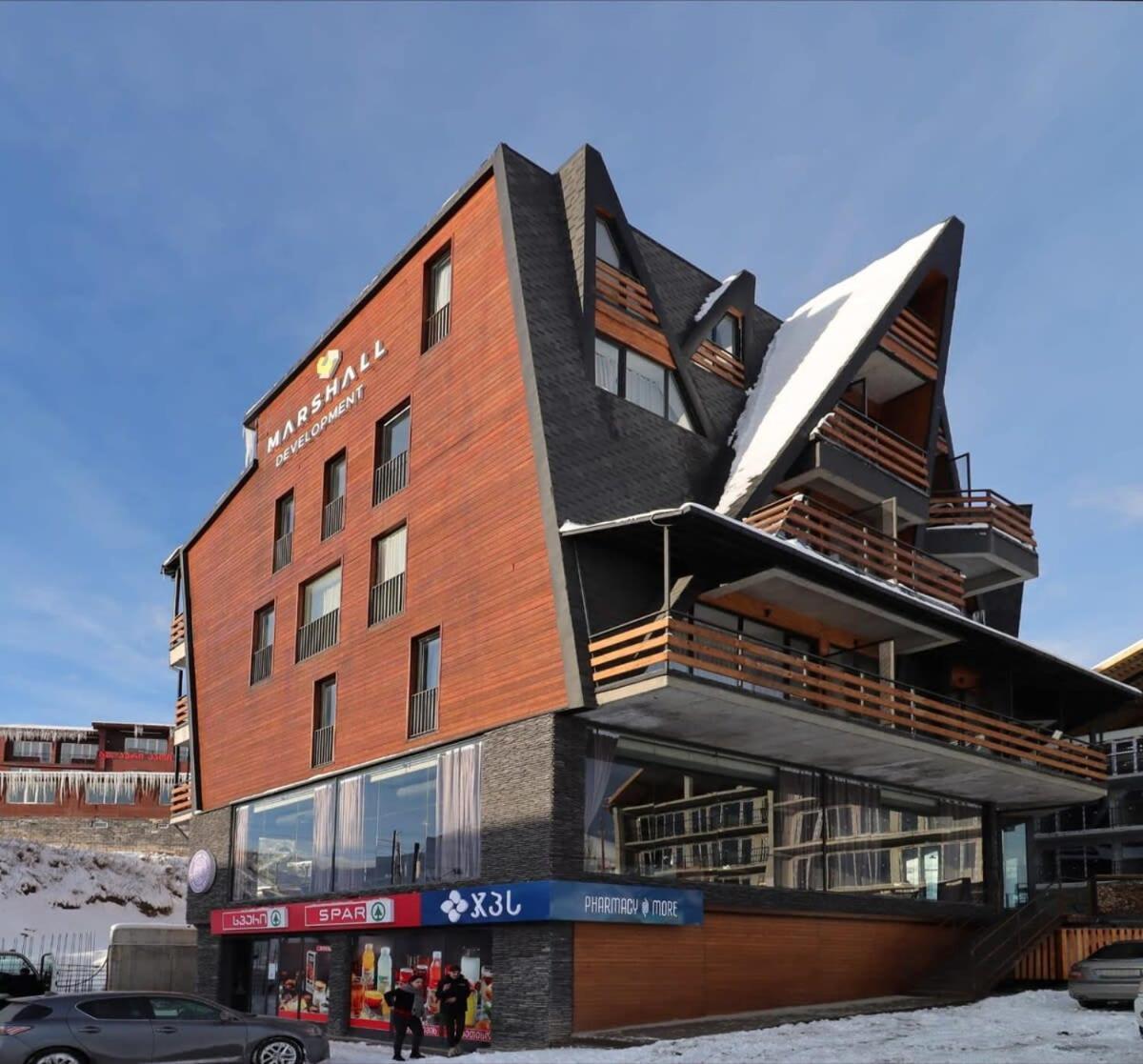 Apartment In Marshall Gudauri Project Экстерьер фото